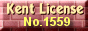 Kent License No.1559